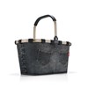 Nákupní košík Carrybag frame jeans dark grey_0