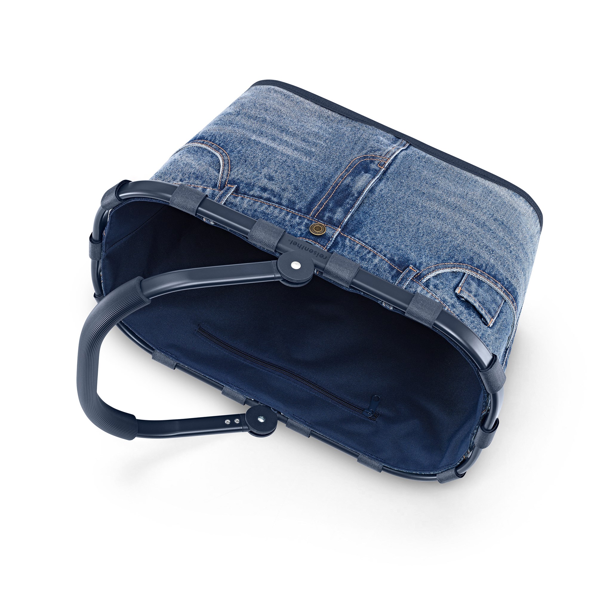 Nákupní košík Carrybag frame jeans classic blue_3