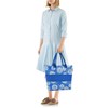 Chytrá taška přes rameno Shopper e1 batik strong blue_1