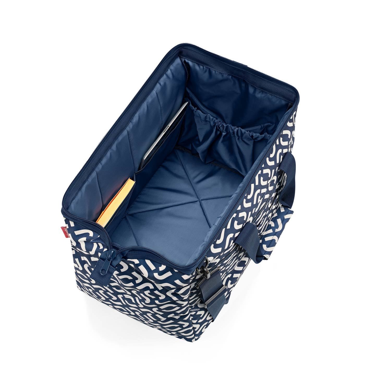 Cestovní taška Allrounder L pocket signature navy_0