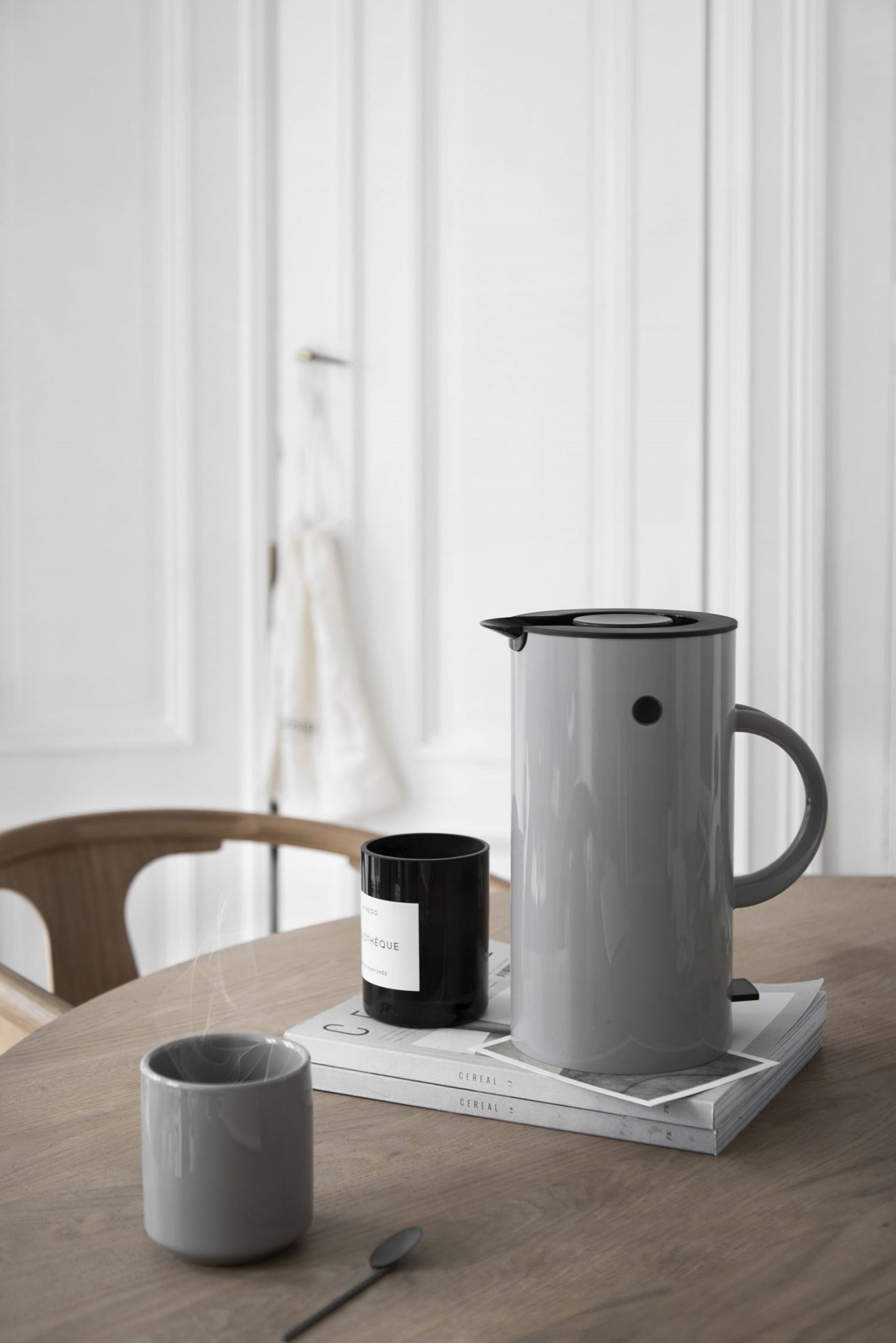 Obrázek z Rychlovarná konvice Stelton EM77 1,5l šedá 
