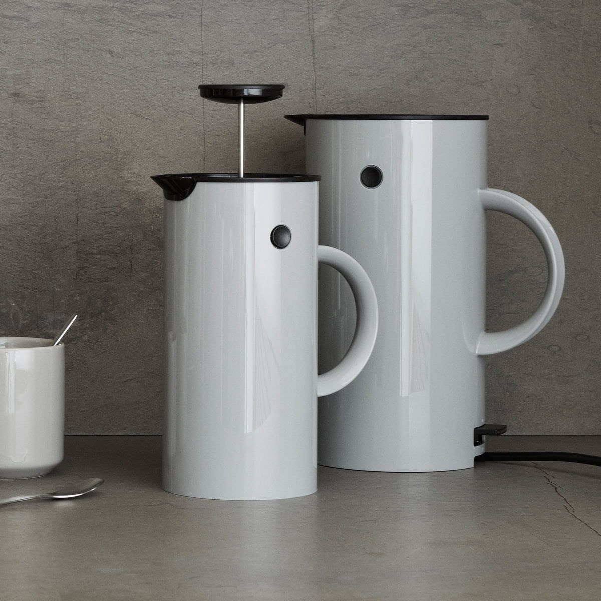Obrázek z Rychlovarná konvice Stelton EM77 1,5l šedá 