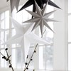 Obrázek z Papírová 9cípá hvězda STAR GREY 87 cm šedá 