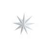 Obrázek z Papírová 9cípá hvězda STAR WHITE 45 cm bílá 