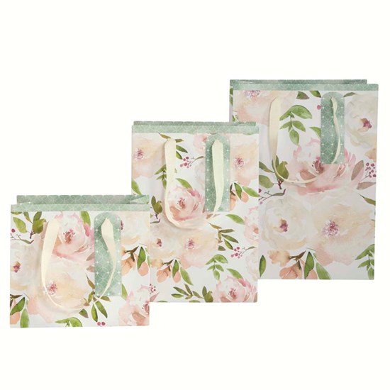 Kvalitní dárkové tašky SET/3 vel. Rose_0