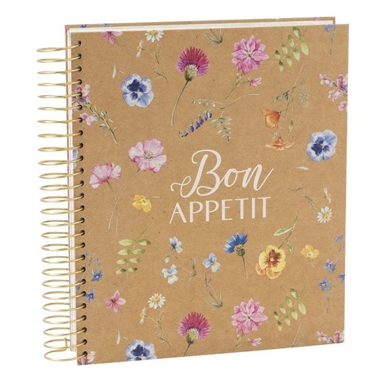 Sešit na recepty 19x22 cm Kraft-Blümche_4