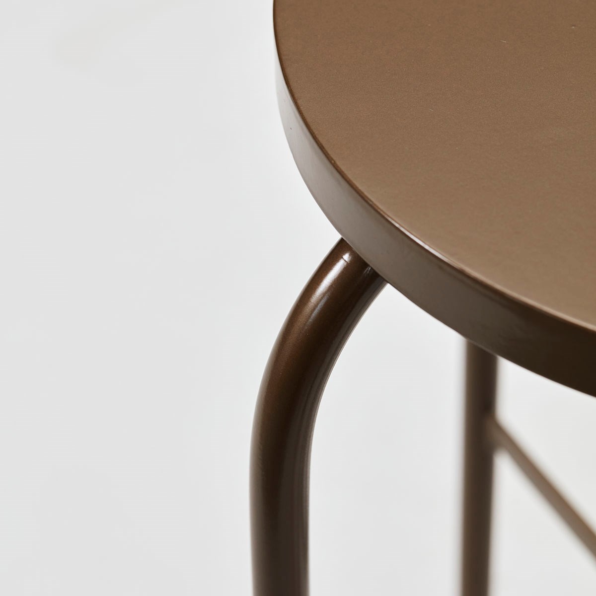 Kovová stolička SHAKER zlatohnědá_2