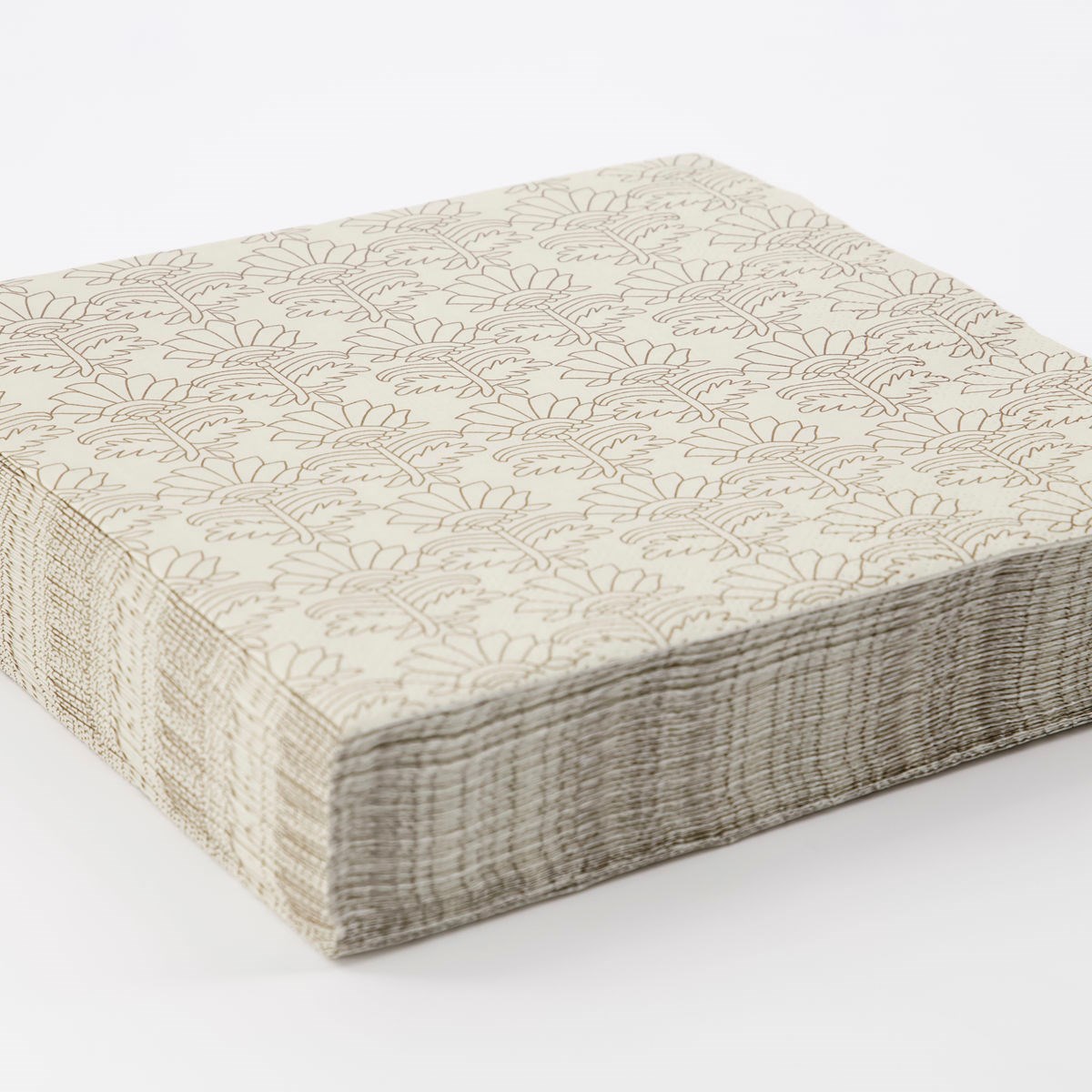 Ubrousky BAROQUE 20x20 cm 40 ks šedá/hnědá_2