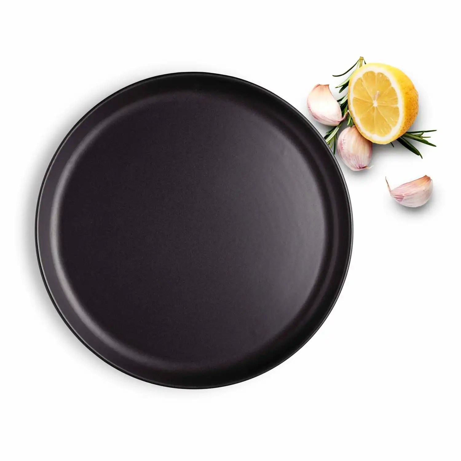 Mělký talíř 25cm Nordic Kitchen černý_0