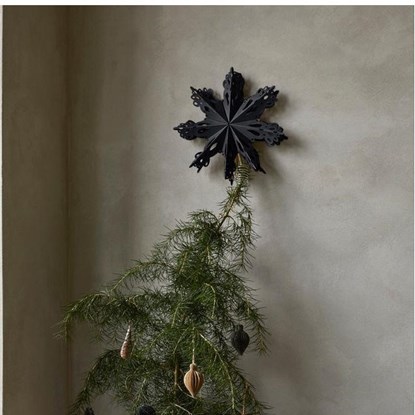 Obrázek Dekorační vánoční hvězda - tmavě modrá