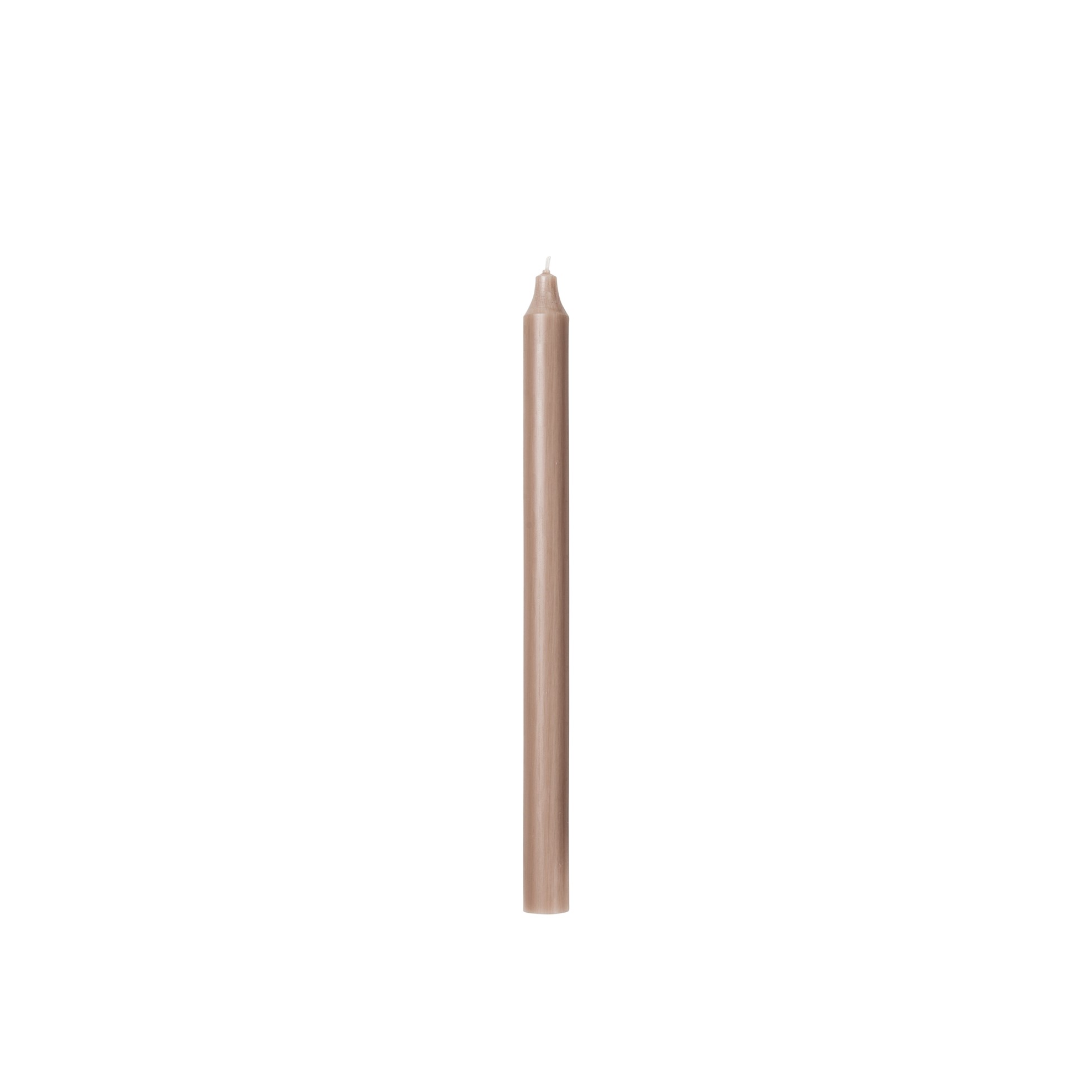 Svíčka Broste kulatá dlouhá 2,1cm světlý len_0