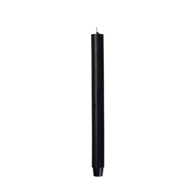Svíčka kulatá dlouhá 2,6 cm - černá_0