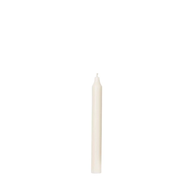 Svíčka kulatá krátká 2,1 cm - slonová kost_0