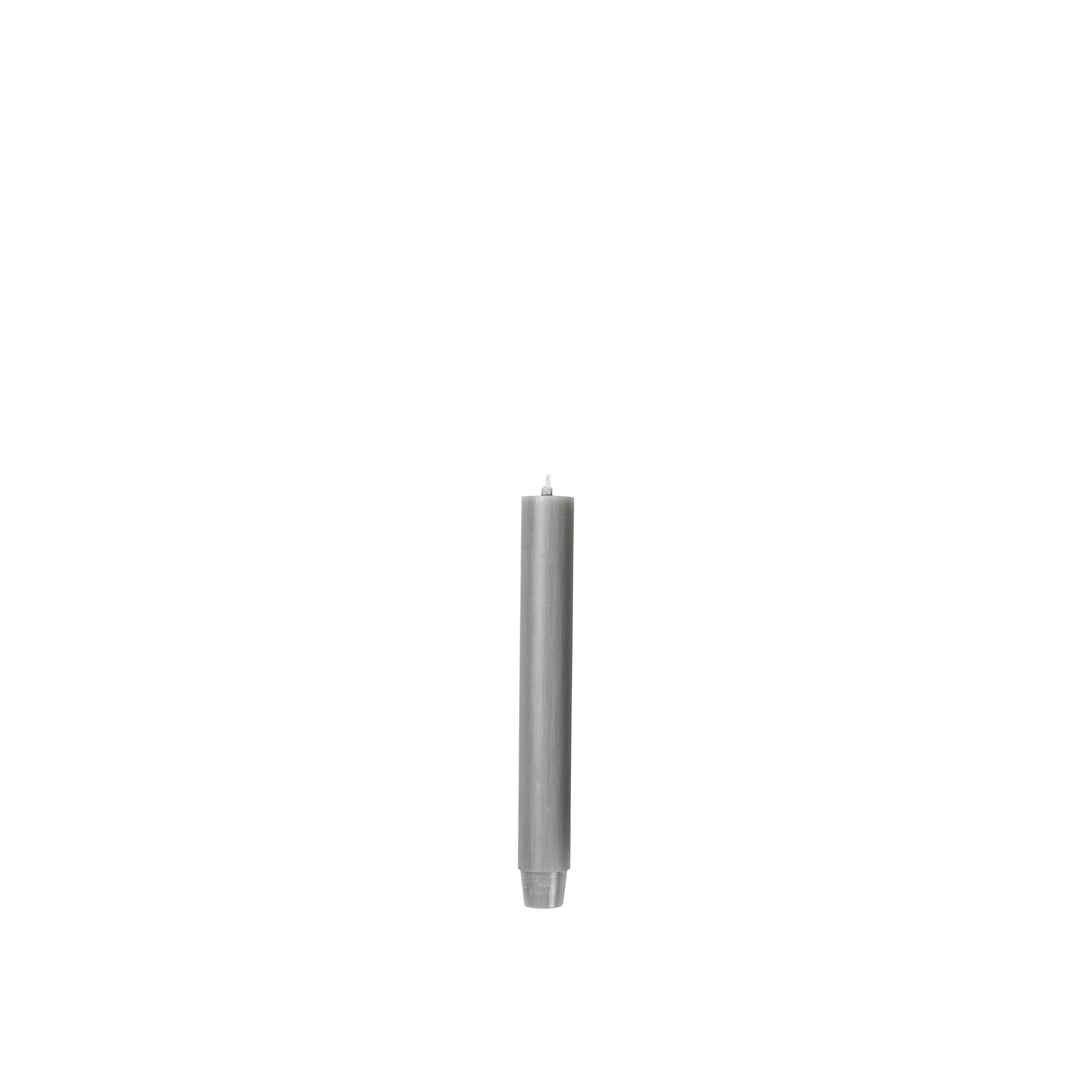 Svíčka Broste kulatá krátká 2,6cm - šedá_0