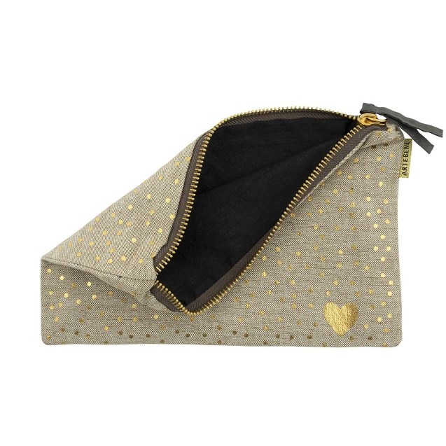 Bavlněná kosmetická taška 22x15 cm Herz_0