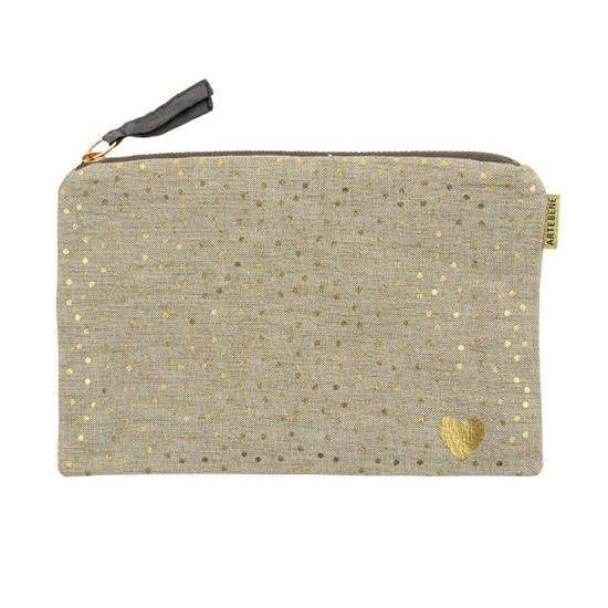 Bavlněná kosmetická taška 22x15 cm Herz_2