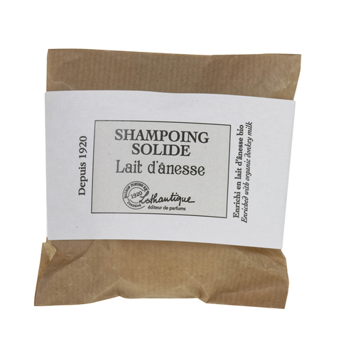 Obrázek z Tuhý šampon 75 g Donkey milk - pro normální vlasy 