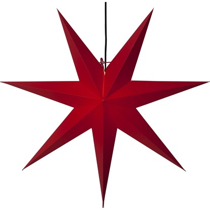 Papírová hvězda ROZEN V.70 cm červená_1