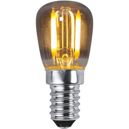 LED žárovka s vláknem E14 kouřové sklo_0