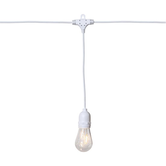 Venkovní LED řetěz STRING 10x LED 3,6 m bílý_1