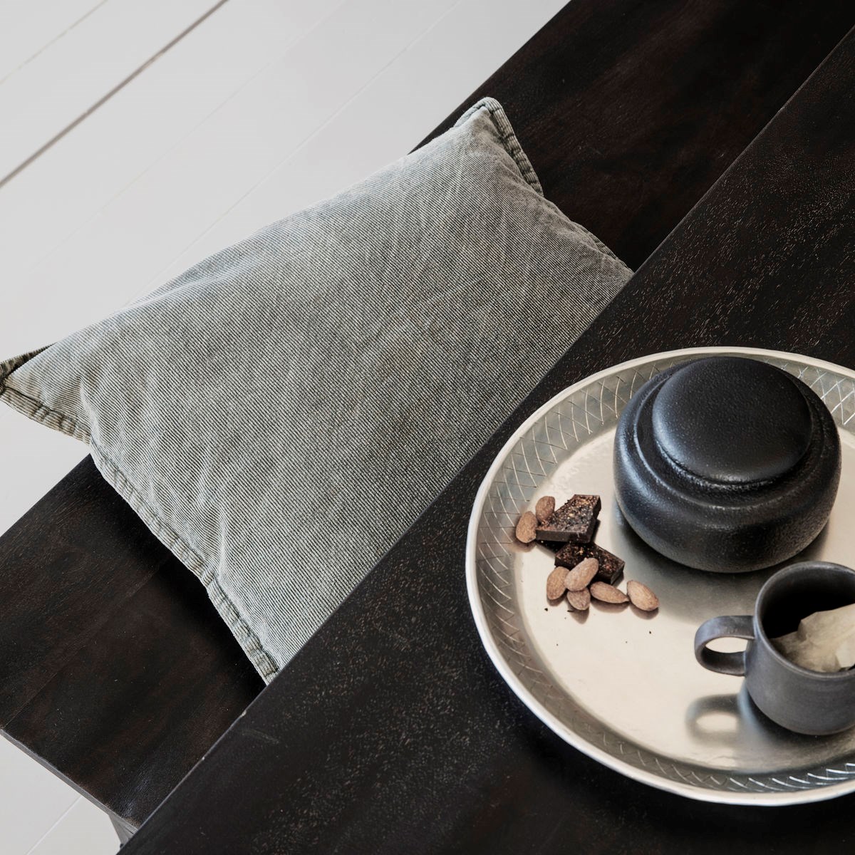 Povlak na polšt&#225;ř CUR 50x50 cm tmavě šed&#253;_0