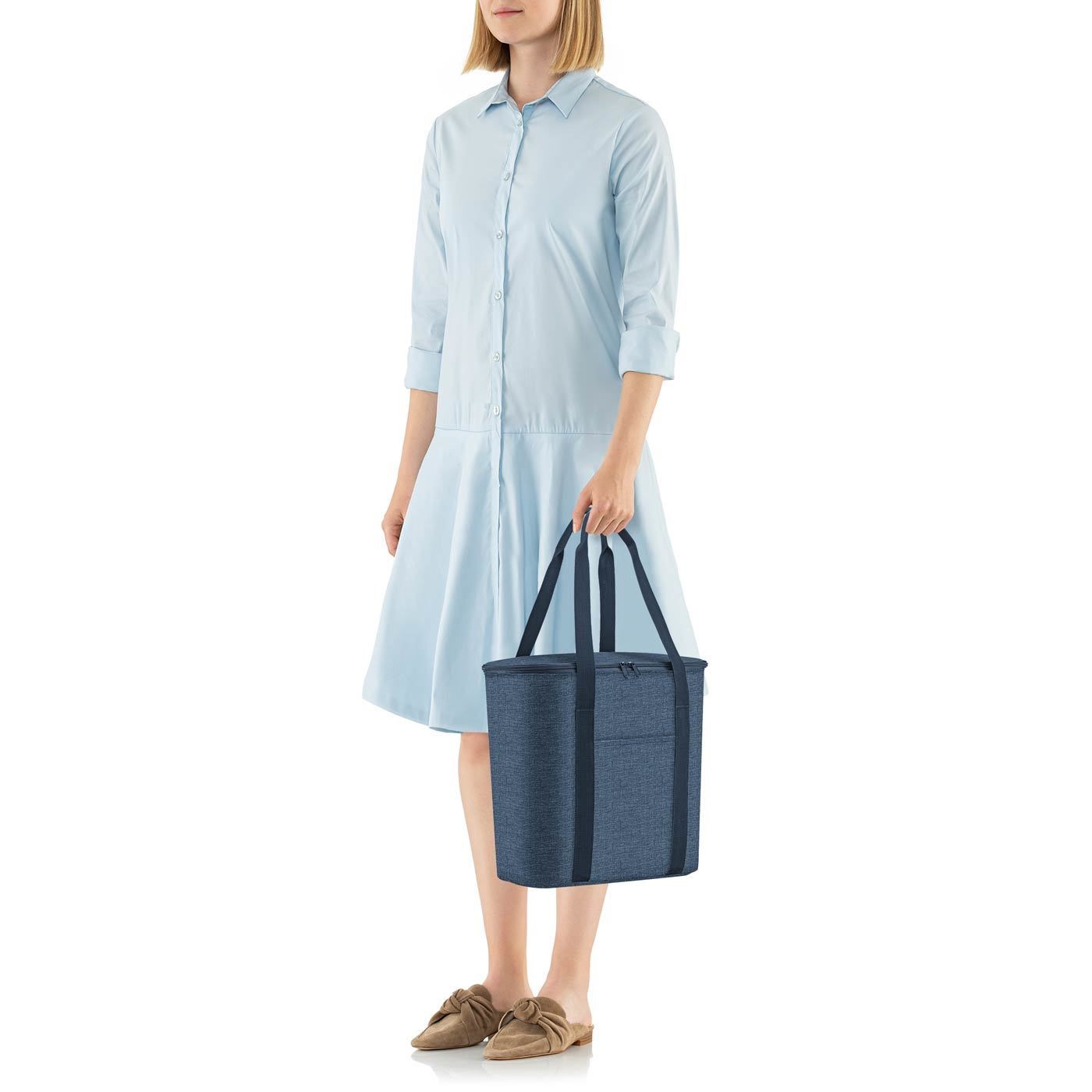 Termotaška na nákup/piknik Thermoshopper twist blue_1