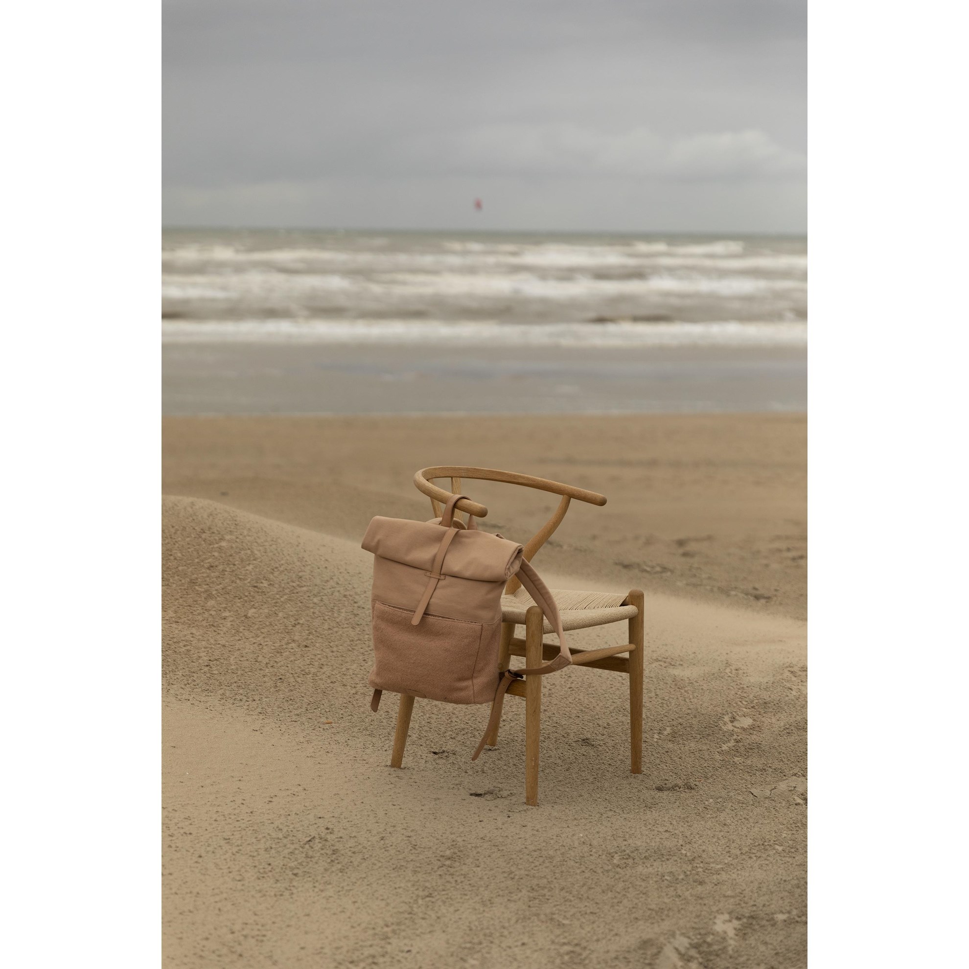 Batoh HERB Monk & Anna s vlněným plyšem sv. hnědý_0