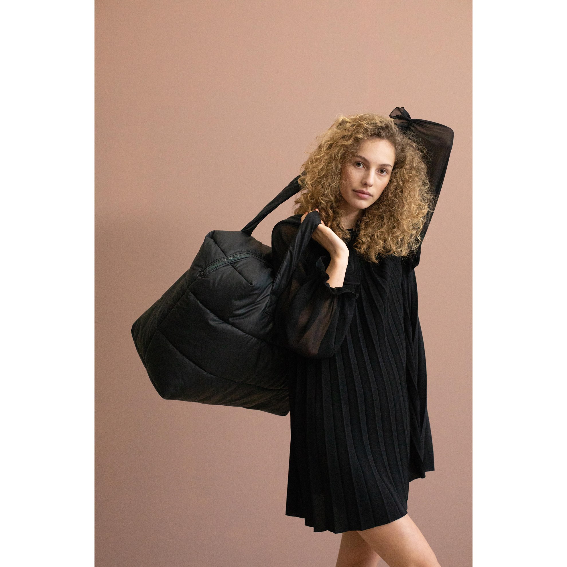 Velká cestovní puffy taška CAMILL Tinne+Mia černá_0