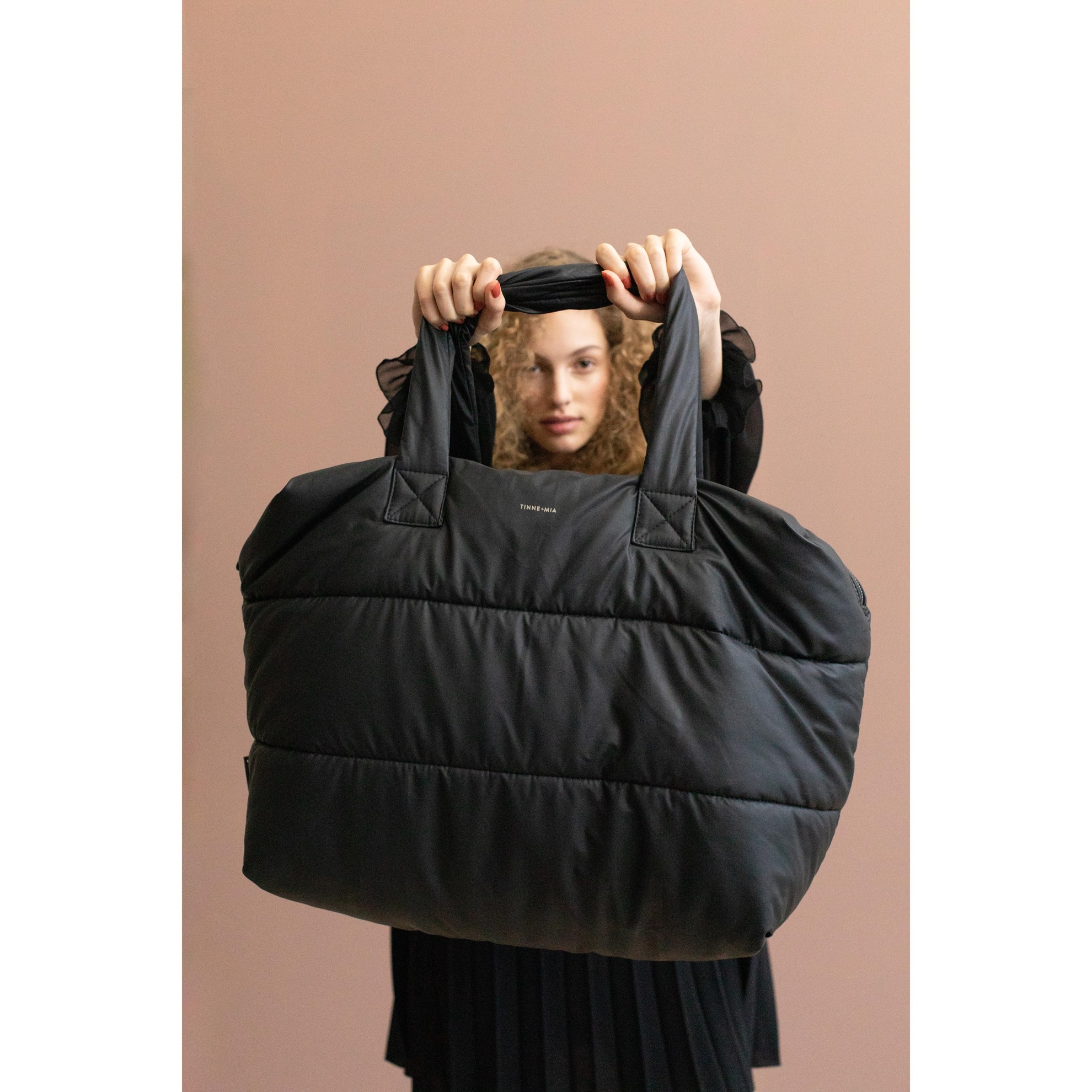 Velká cestovní puffy taška CAMILL Tinne+Mia černá_1