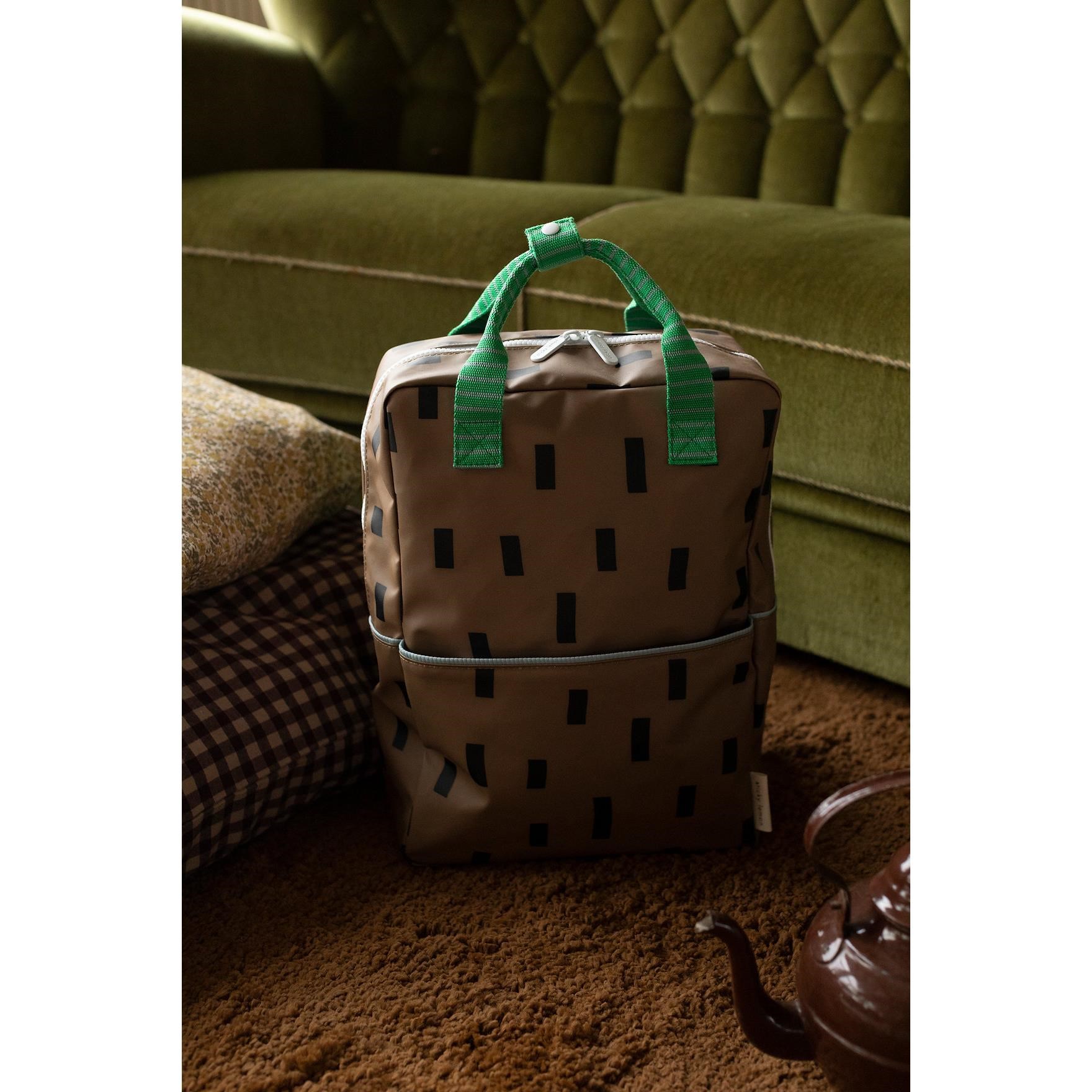 Batoh SPRINKLES special edition Sticky Lemon mosazně zelený_2