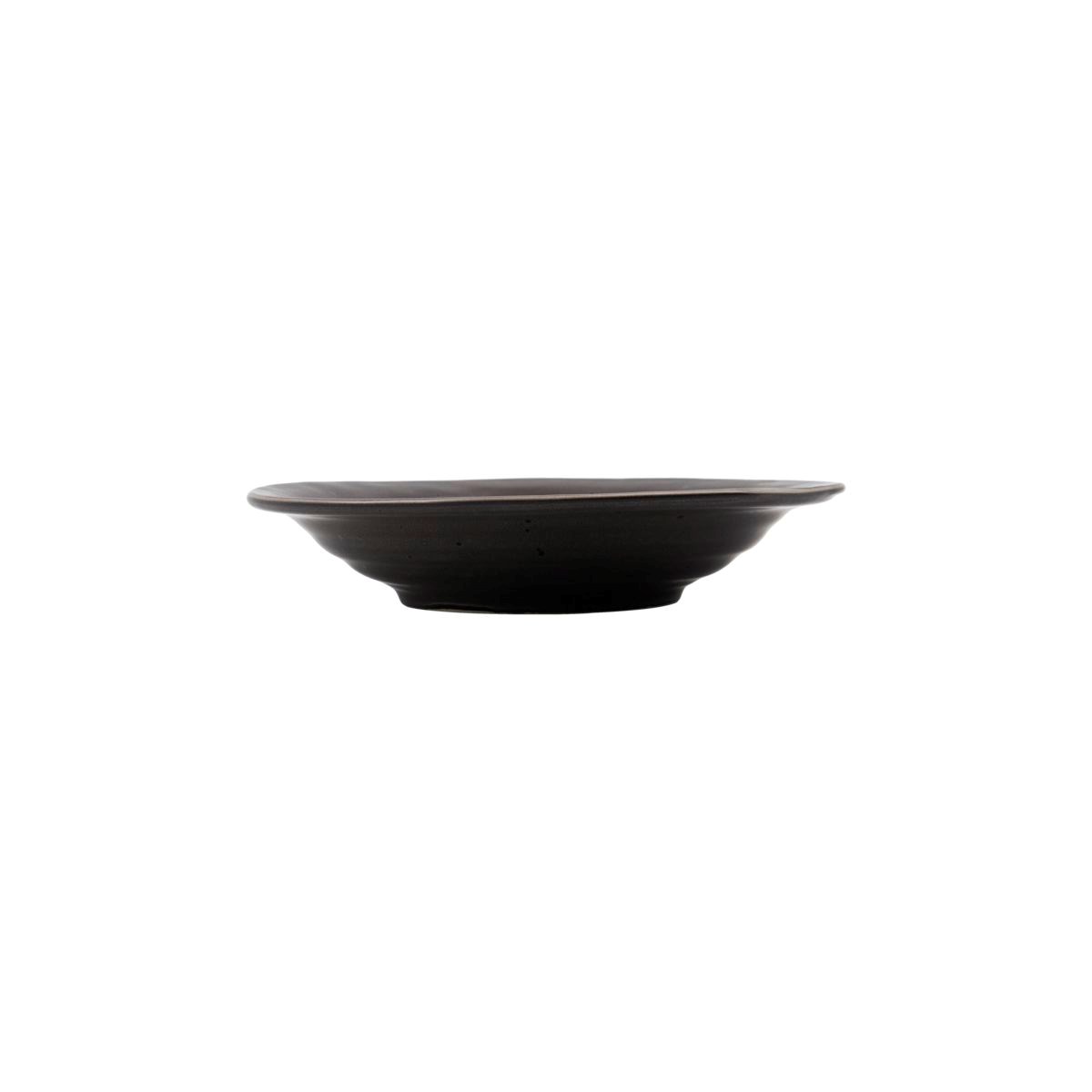 Polévkový talíř/ miska RUSTIC 25cm tm. šedý_5