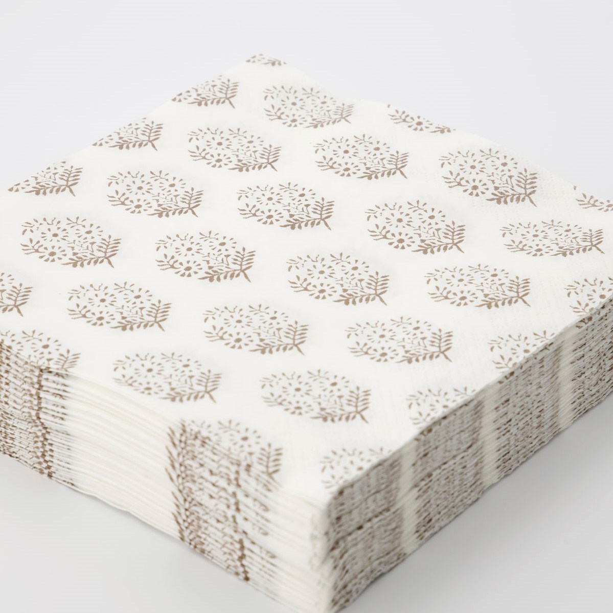 Obrázek z Papírové ubrousky BOUQUET SET/40ks sv. hnědá 