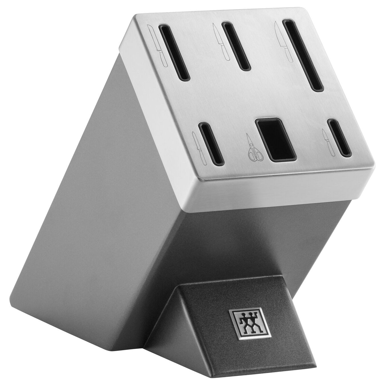 Sada nožů GOURMET samoostřící blok SET/7 ks černý blok_1