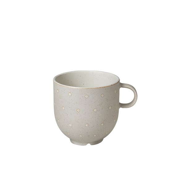 Hrnek s uchem ELI 200 ml sv. šedý s puntíky_0