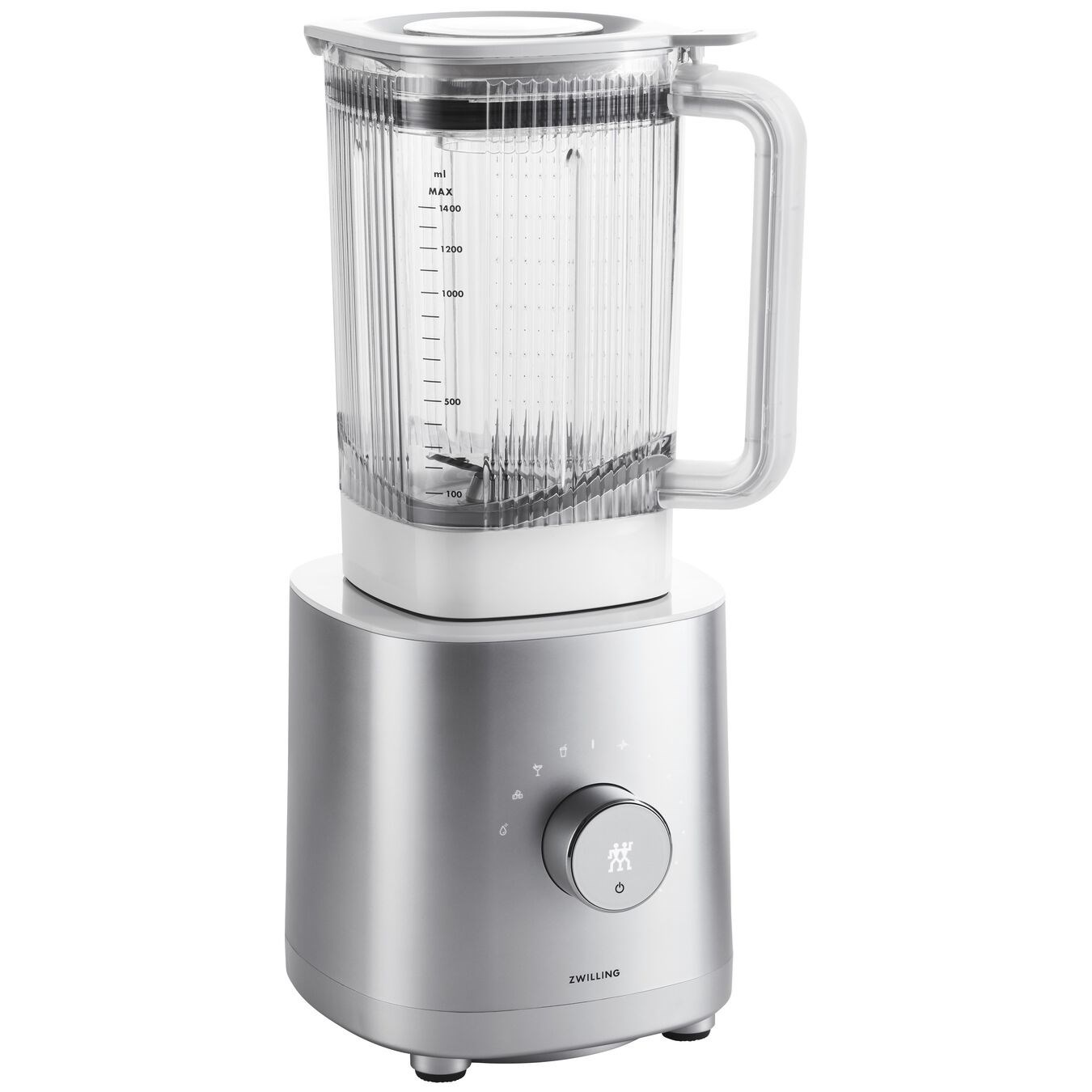 Obrázek z Mixér ZWILLING ENFINIGY 1,4l titanová nádoba 1200W/5 programů stříbrný 
