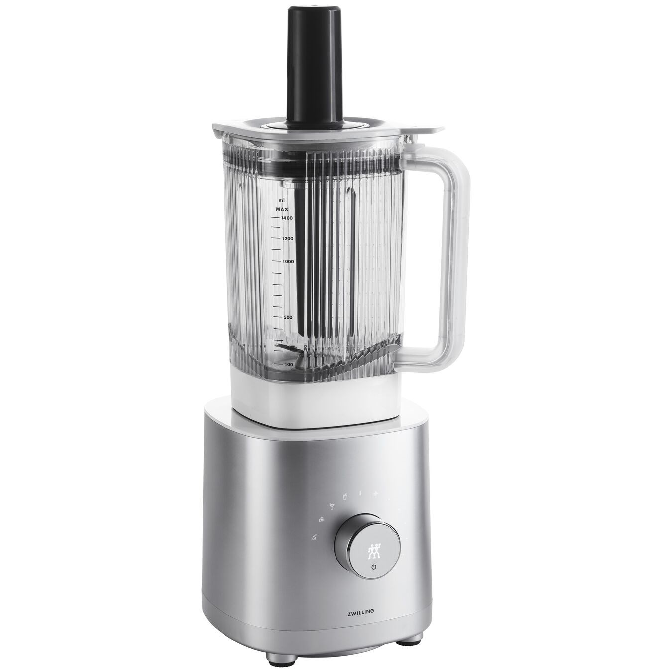Obrázek z Mixér ZWILLING ENFINIGY 1,4l titanová nádoba 1200W/5 programů stříbrný 