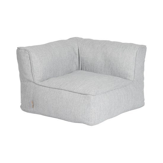 Rohový díl GROW venkovní sv. šedá_1