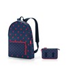 Skládací batoh Mini Maxi Rucksack mixed dots red_3