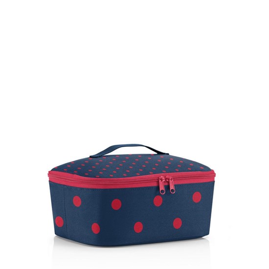 Termotaška Coolerbag M pocket mixed dots red_3