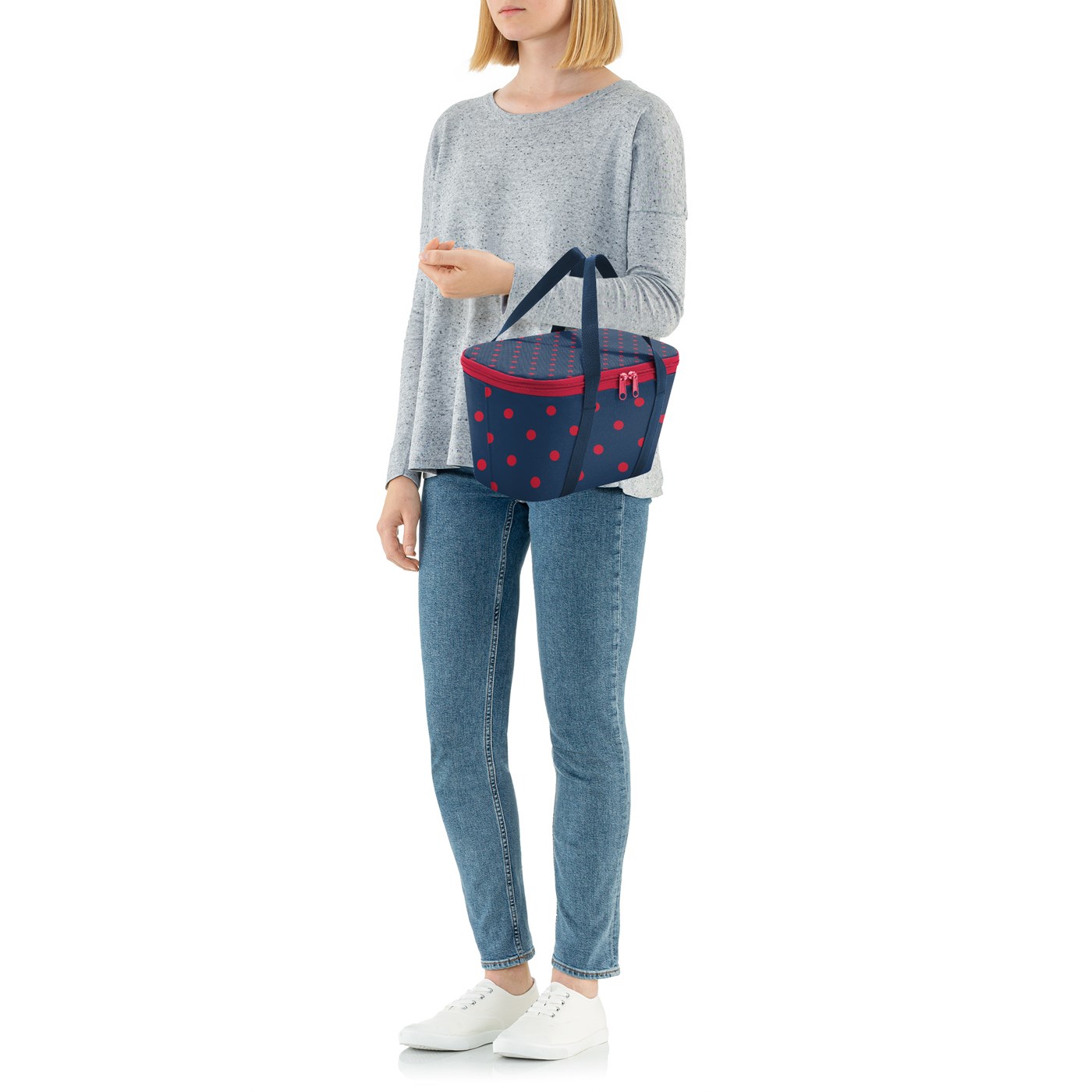 Termotaška Coolerbag XS mixed dots red_1