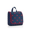 Kosmetická taška Toiletbag mixed dots red_2