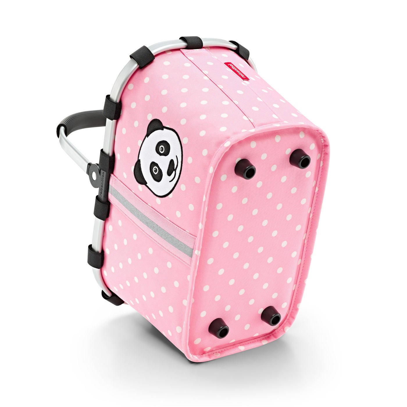 Dětský košík Carrybag XS kids panda dots pink_1