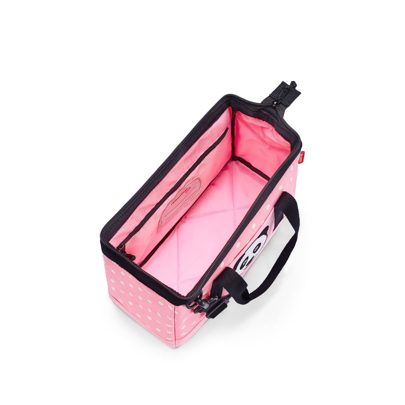Cestovní taška Allrounder XS kids panda dots pink_0