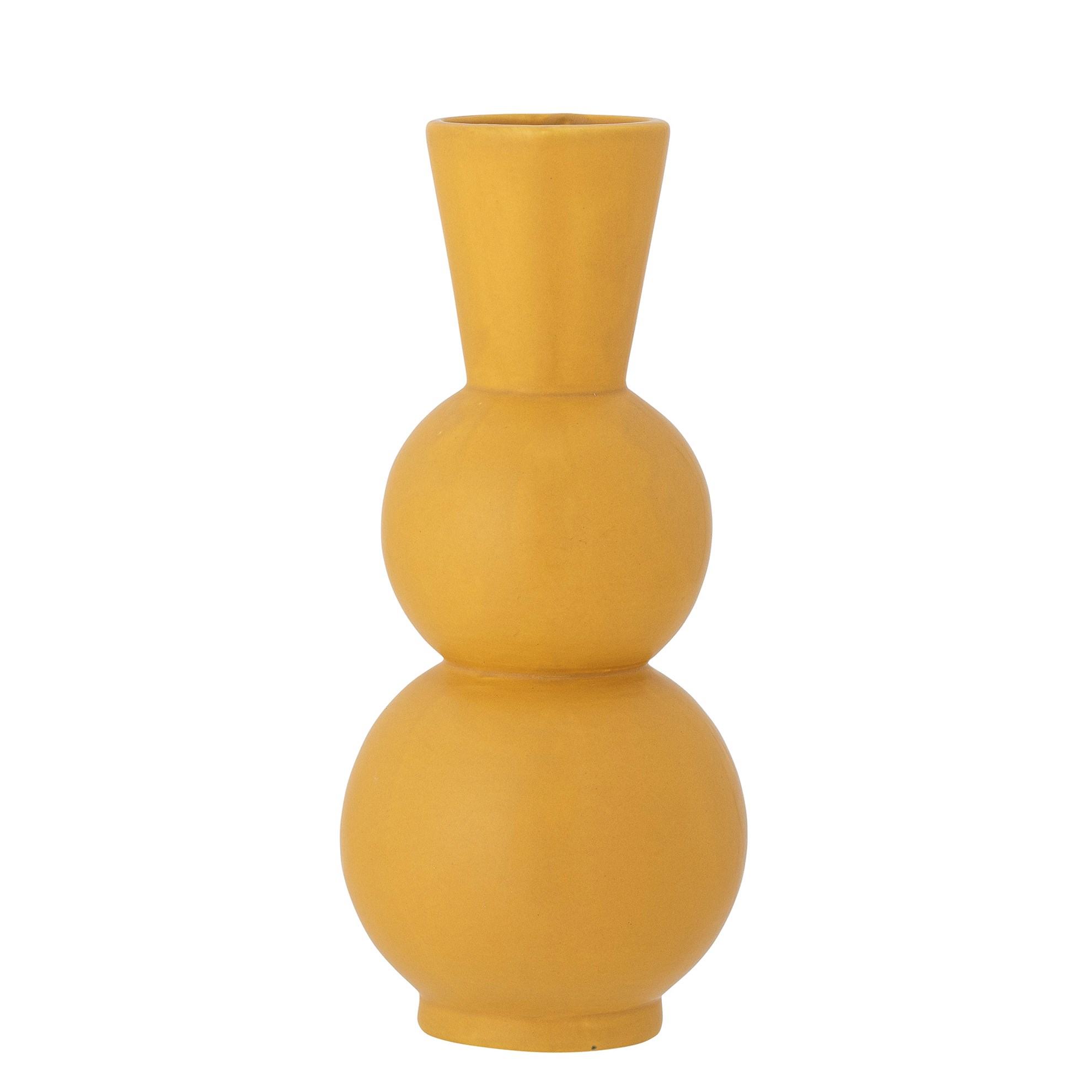 Váza Taj, žlutá, kamenina_1
