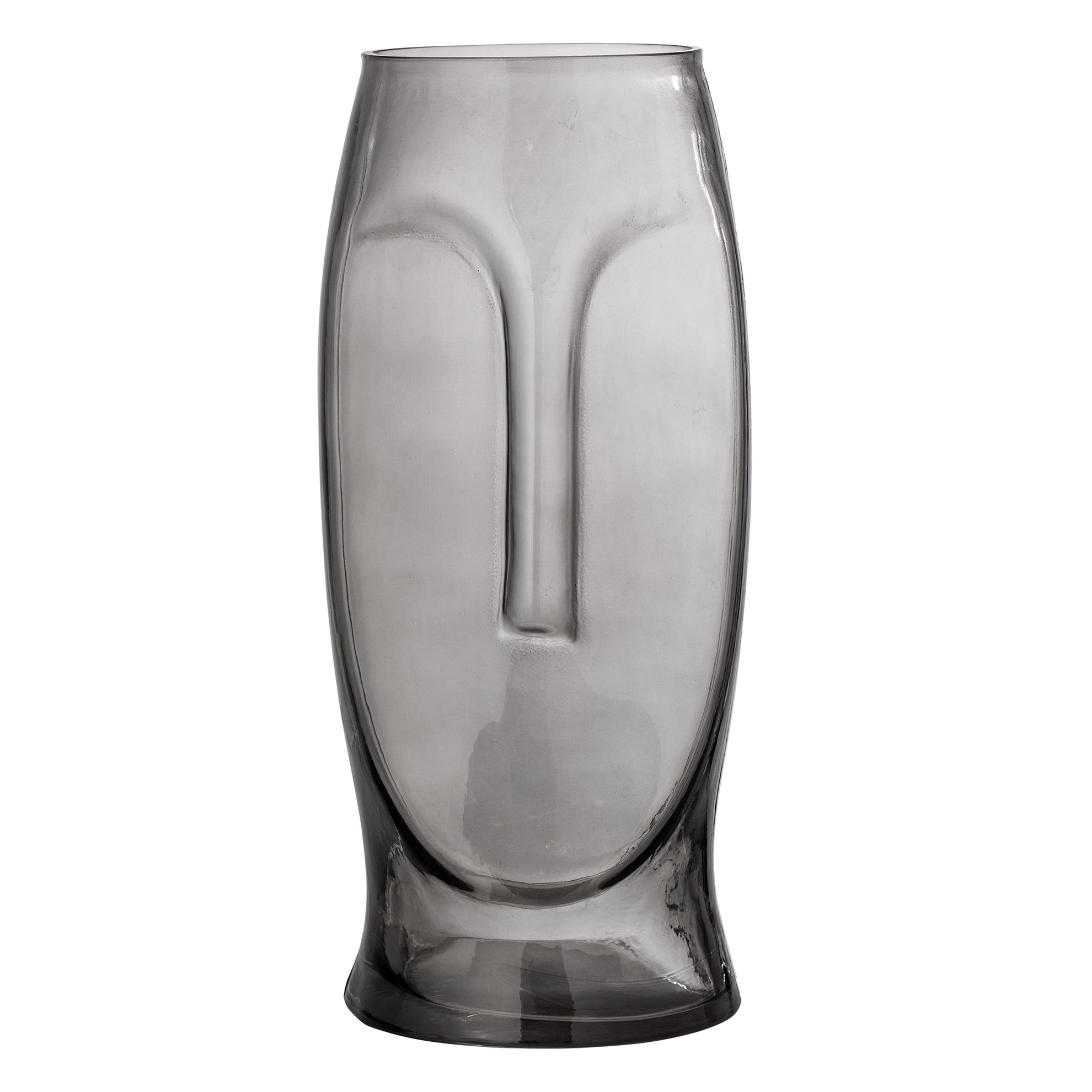 Váza Ditta, šedá, sklo_2