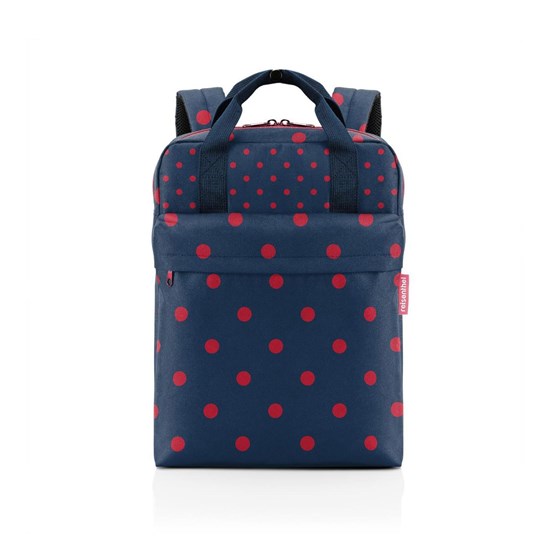 Batoh Allday Backpack M mixed dots red_4