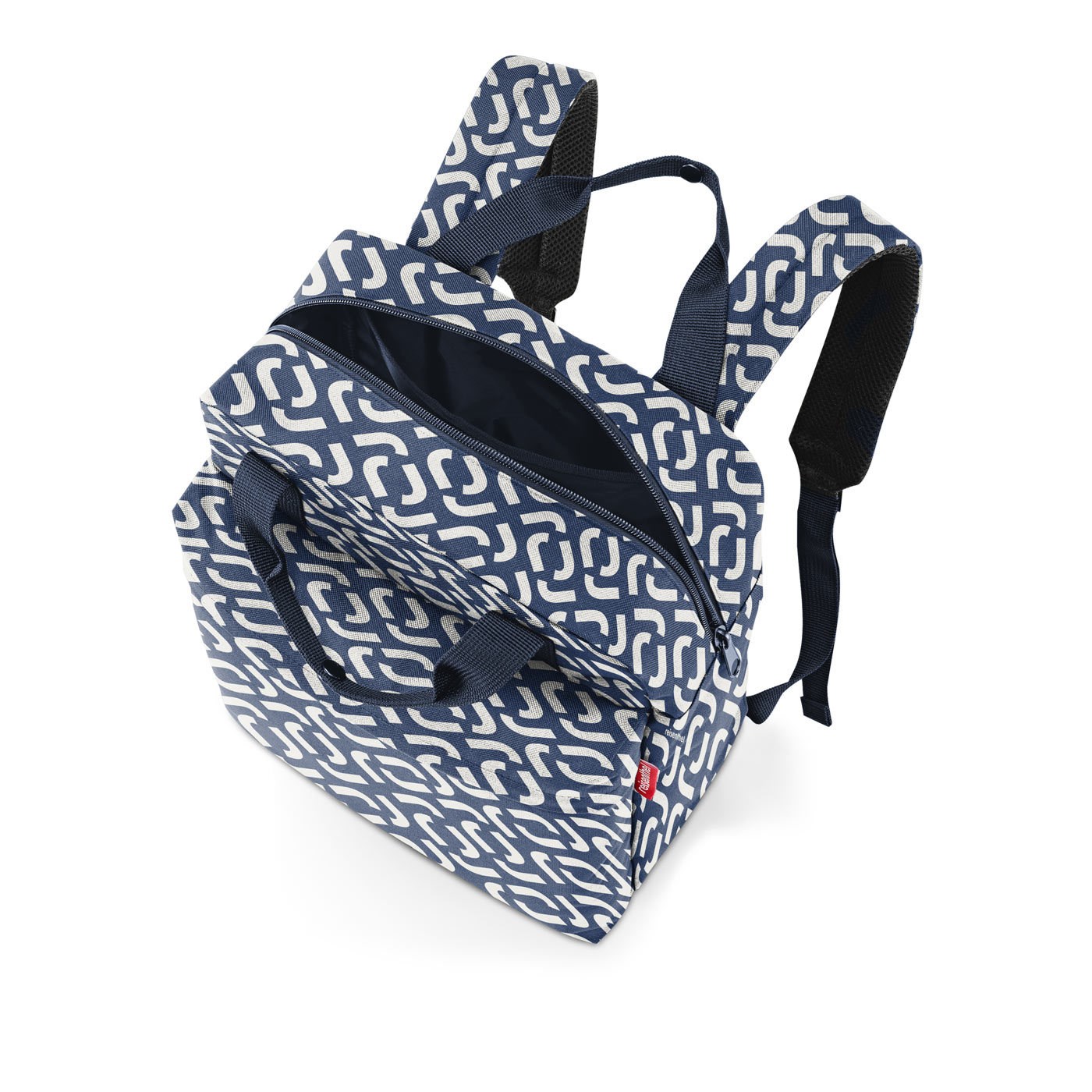 Batoh Allday Backpack M signature navy_2