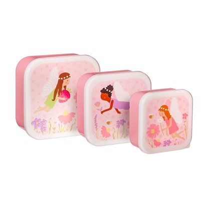 Boxy na svačinu Fairy Lunch Boxes - SET/3 ks_0