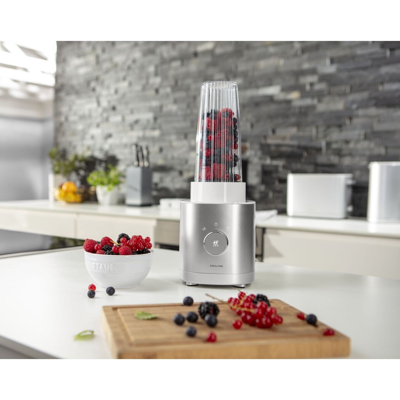 Obrázek z Smoothie-Maker ZWILLING ENFINIGY 550ml titanová nádoba 600W nerezový 