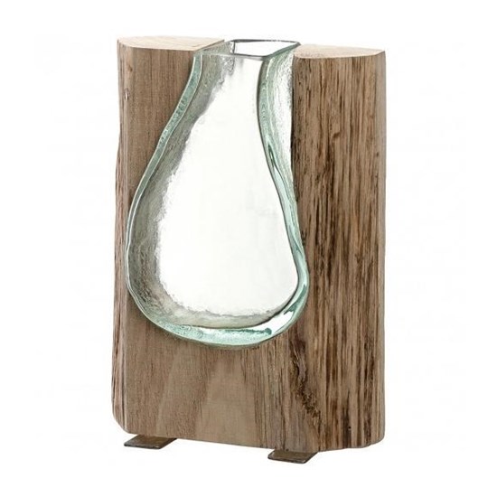 Dřevěná váza CASOLARE 20 cm_4